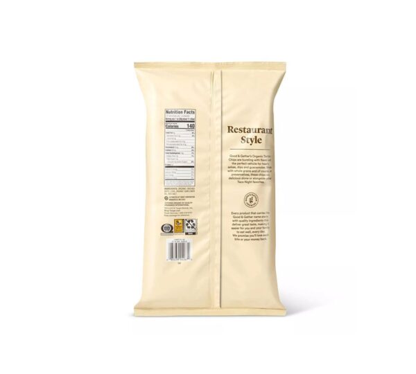 Organic White Corn Tortilla Chips - Image 2