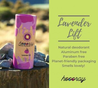 Deodorant : Lavender Lift Natural Deodorant, HOOORAY, 50g