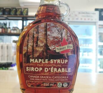 Maple Syrup, 100% Pure Canadian, Turkey Hill, 250ml LEONE AMBER SUGAR SCENE SYRUP