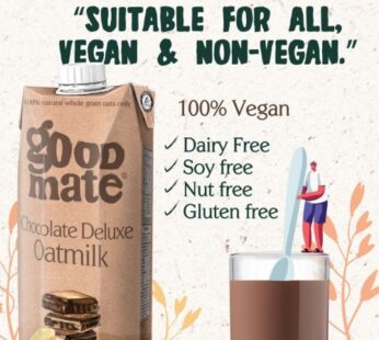 Milk : Goodmate Chocolate Deluxe Oat Milk 1000ml