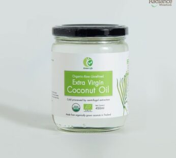 Coconut Oil, Extra Virgin Organic, 450ml ( Green Life )