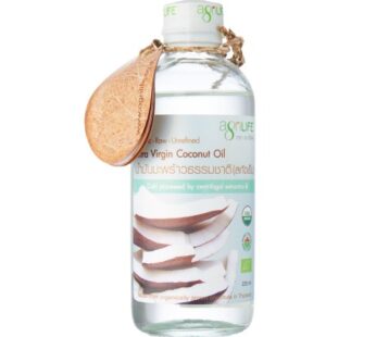 Oil, Coconut Extra Virgin, 100% Pure, Agrilife, Organic, 225ml