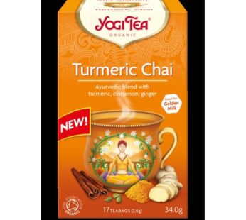 Tea: Yogi Tea, Turmeric Chai, Organic, 30.6g, 17 teabags