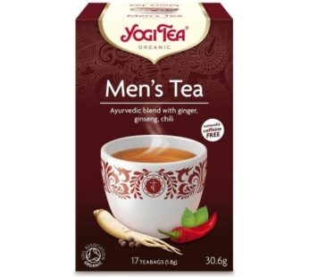 Tea: Yogi Tea, Men’s Tea, Organic, 30.6g, 17 teabags