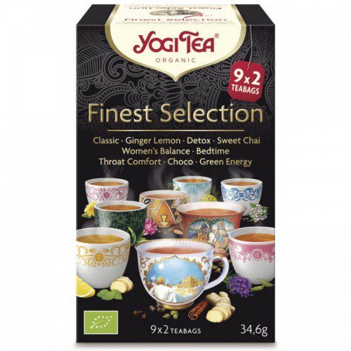Tea: Yogi Tea, Finest Selection, Organic, 30.6g, 17 teabags
