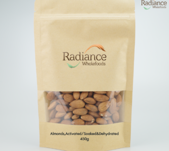 Almonds, Activated/Soaked & Dehydrated 450g (Ready To Eat)