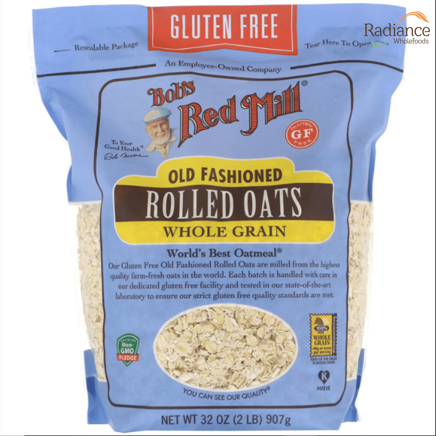 Bob’s Red Mill Oats, Rolled, Gluten Free 32 oz