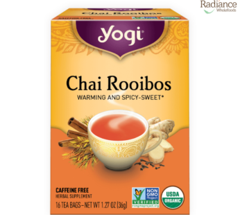 Tea: Chai Rooibos 16 Teabags, 36g, Yogi