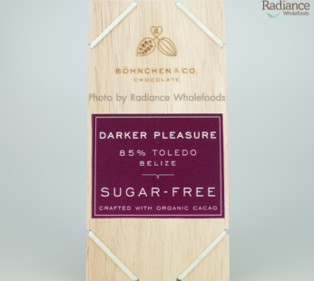 Chocolate : Darker Pleasure, 85% Toledo Belize, Sugar-free, 50g