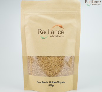 Organic Flax Seeds, Golden, 500gm