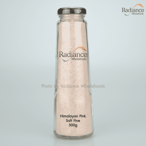 Himalayan Salt ,Fine grain 300 gram (Glass bottle)