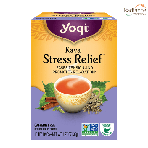 Tea: Kava Stress Relief 16 Teabags, 36g, Yogi