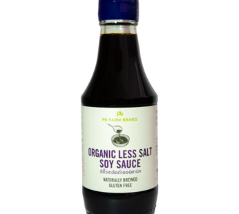 Sauce : PB Farm Organic Less Salt Soy Sauce 200ml EXP 24/09/2022