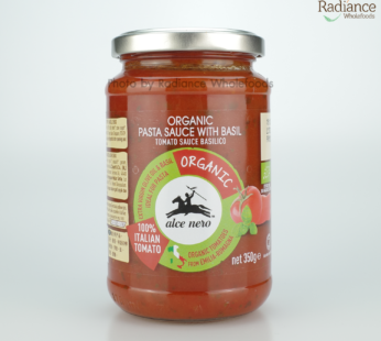 Organic Pasta sauce with basil 350g, alce nero