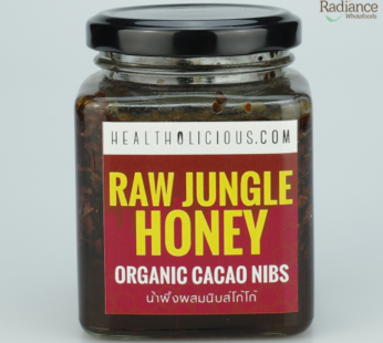Raw Jungle Honey Infused Organic Cacao Nibs335g
