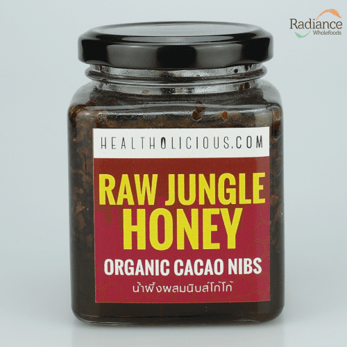 Raw Jungle Honey Infused Organic Cacao Nibs335g