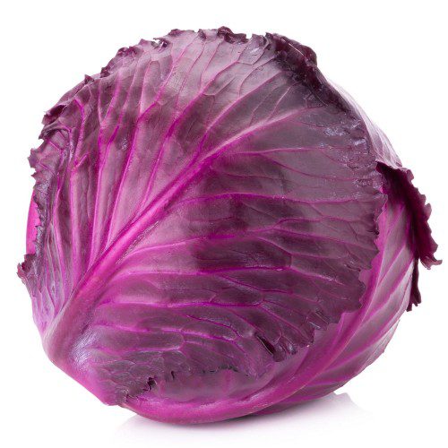 Red/Purple Cabbage กะหล่ำม่วง (pesticide-free), Approx. 1kg