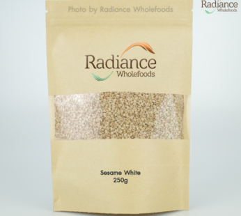 Organic Sesame Seeds, White, 200g