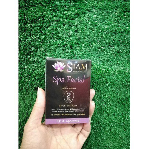 Facial : Organic Facial Scrub & Mask by Siam super herbs