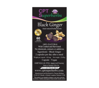 Siam Superherbs – Black Ginger 60 Capsules