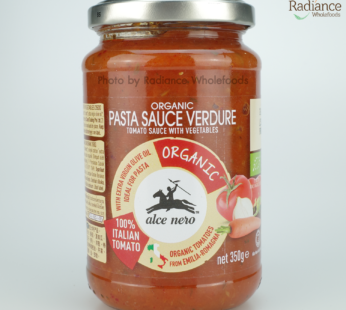 Organic Pasta Sauce Verdure, alce nero 350g