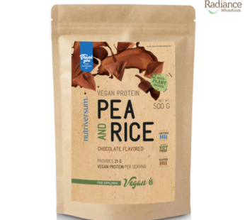 VEGAN – Pea& Rice Vegan Protein 500g, nutriversum