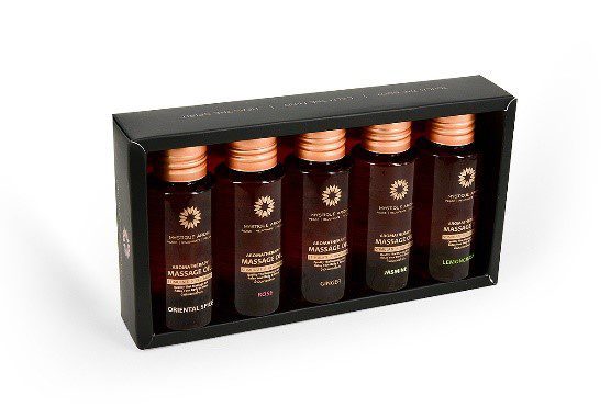 Aromatherapy Massage Oil Gift Set 150 ml ( Mystique Arom )