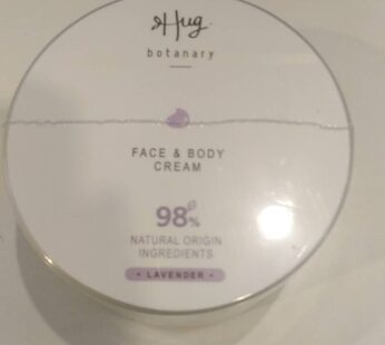 Hug Botanary Face & body cream lavender 200ml EXP 26/8/22
