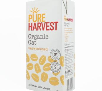 PUREHARVEST Organic Oat milk Unsweetened 1L