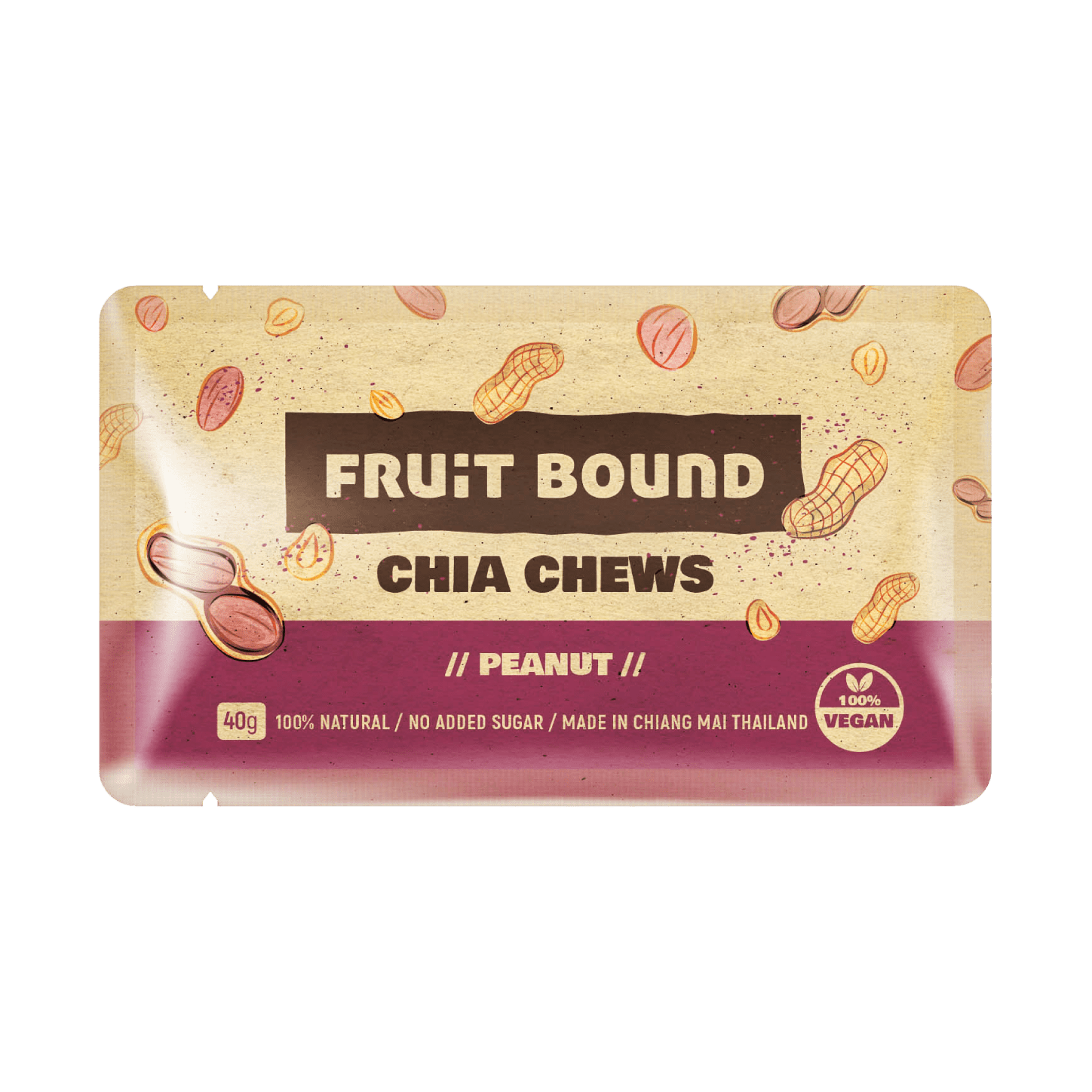 Fruit Bound Chia Chews Peanut 40g