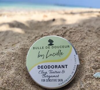 Deodorant clay TeaTree & Bergamot 50G – Bulle de douceur by lucille