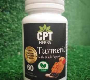 Turmeric 60 capsule Bottle SUPER HERBS