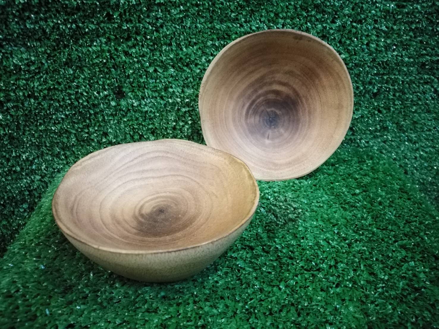 Wooden cup round shape 10 cm 1pcs