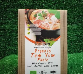 Organic Tom Yum Paste with Coconut Milk & Kaffir Lime Leaves  100G