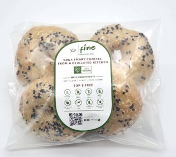 Bagel, Fine Bread Frozen Bread (1pack 4pcs)