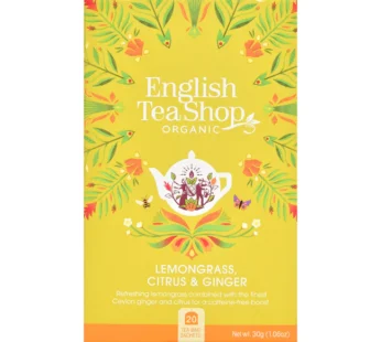 Organic Lemongrass Citrus & Ginger, English Tea Shop 30g