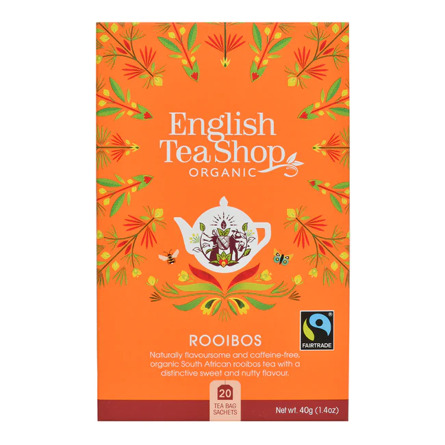 Organic Rooibos, English Tea Shop 40g