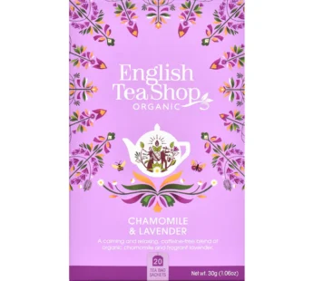 Organic Chamomile & Lavender, English Tea Shop 30g