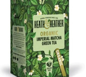 Organic Imperial Matcha Green Tea, Heath & Heather 40g