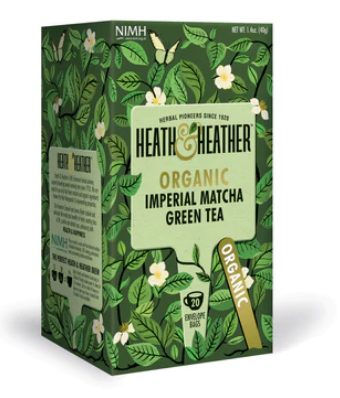 Organic Imperial Matcha Green Tea, Heath & Heather 40g
