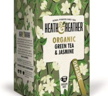 Organic Green Tea & Jasmine, Heath & Heather 30g