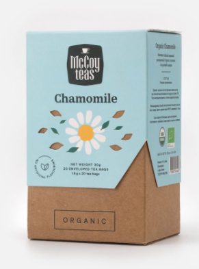 Organic Chamomile, Mccoy teas 40g