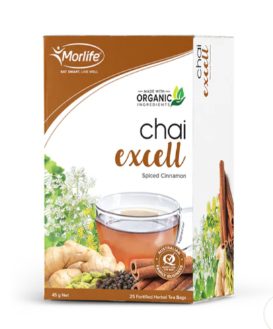 Organic Chai Excell, Morlife, 25 Tea bag