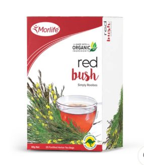 Organic Red Bush, Morlife, 25 Tea bag