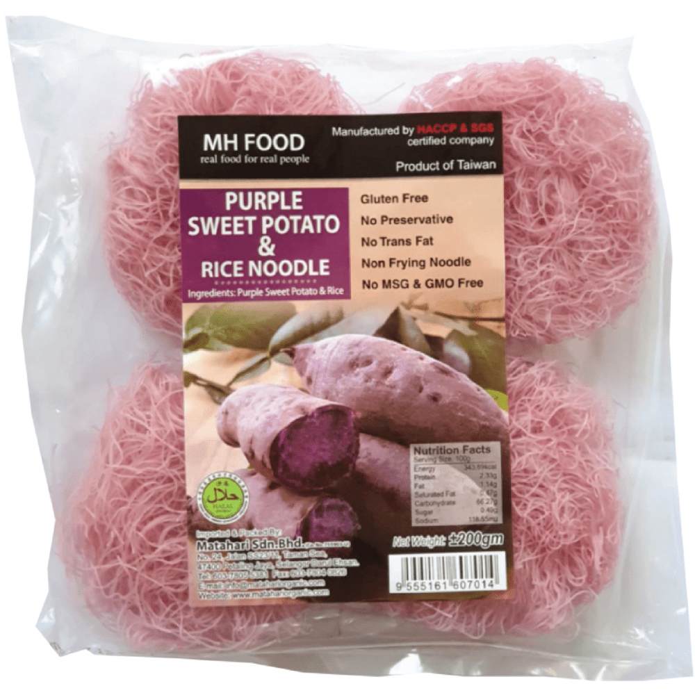 Purple Sweet Potato & Rice Noodle, MH FOOD 200g