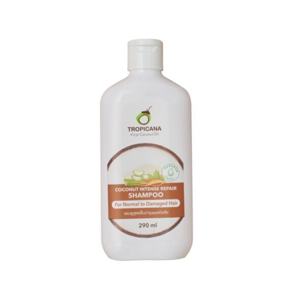 Coconut Intense Repair Shampoo For Normal-Damaged Hair , Tropicana 290 ml