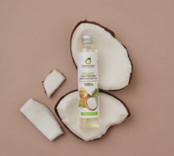 Organic Cold Pressed Virgin Coconut Oil, Tropicana 100 ml