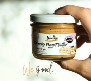 Crunchy Peanut Butter,Wealthy 100g