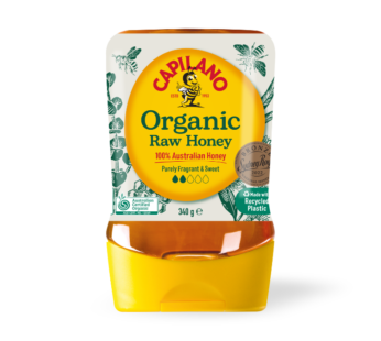 Organic Raw Honey, CAPILANO 340g