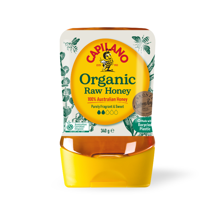Organic Raw Honey, CAPILANO 340g